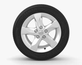 Nissan Qashqai Jante de 16 polegadas 002 Modelo 3d