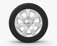 Nissan Tiida Classic 15 inch rim 002 3d model