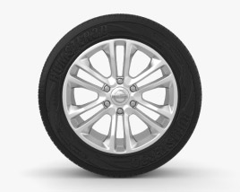 Nissan Patrol 20 inch 3D model