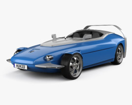 Rinspeed Splash 2004 3D model