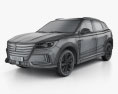 Roewe Marvel X 2021 3D модель wire render