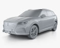 Roewe Marvel X 2021 3D-Modell clay render