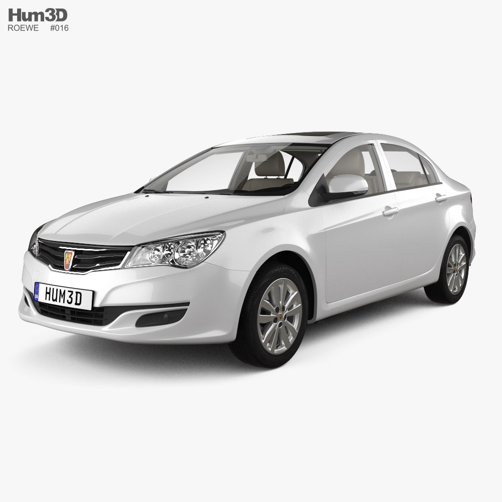 Roewe 350 with HQ interior 2011 3D model