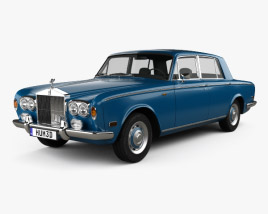 Rolls-Royce Silver Shadow 1965 3D model