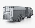 Rosenbauer TP3 Pumper Fire Truck 2022 3d model