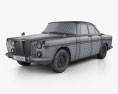 Rover P5B coupe 1973 3d model wire render