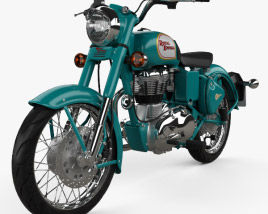 Royal Enfield Bullet C5 Classic 2014 3D model