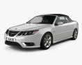 Saab 9-3 Кабріолет 2013 3D модель