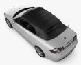 Saab 9-3 convertible 2013 3d model top view
