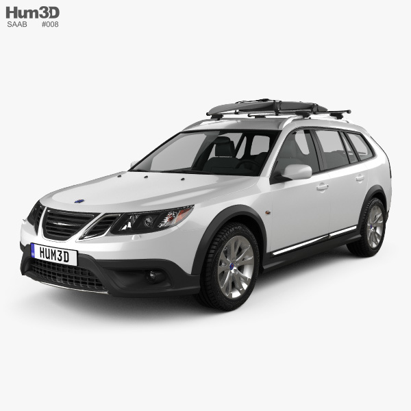 Saab 9-3 X 2013 3D model