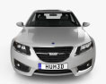 Saab 9-5 Sport Combi 2013 3d model front view