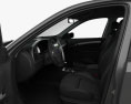 Saab 9-3 Sport Sedán con interior 2008 Modelo 3D seats