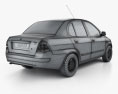 Saipa Tiba 2014 3d model