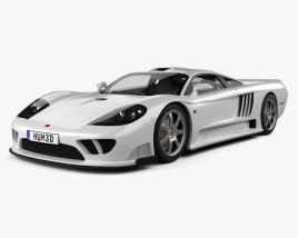 Saleen S7 Twin Turbo 2009 3D 모델 