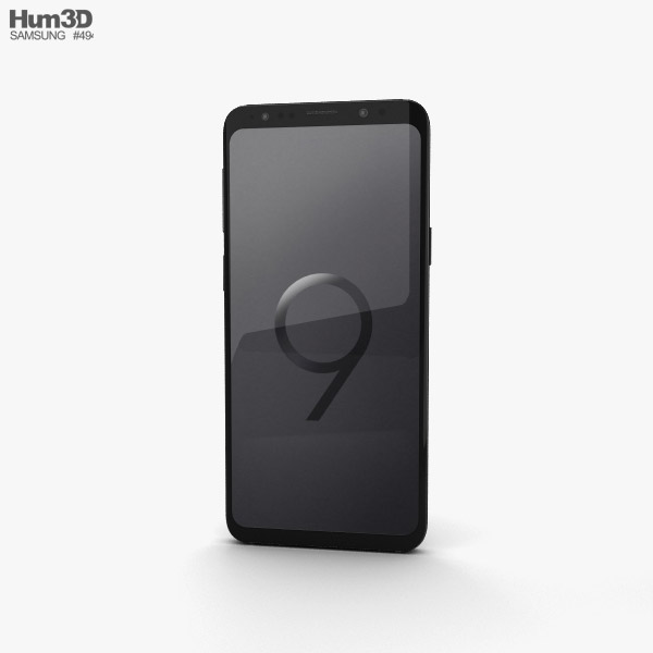 Samsung Galaxy S9 Midnight Black 3D model
