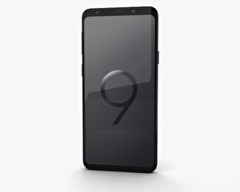 Samsung Galaxy S9 Plus Midnight Black Modèle 3D
