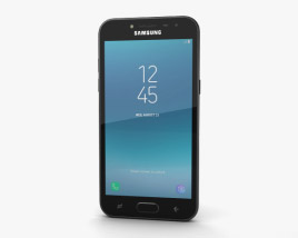 Samsung Galaxy J2 Pro 黒 3Dモデル
