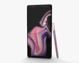 Samsung Galaxy Note 9 Lavender Purple 3D model