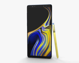 Samsung Galaxy Note 9 Ocean Blue 3D model