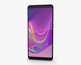 Samsung Galaxy A9 (2018) Bubblegum Pink 3D-Modell