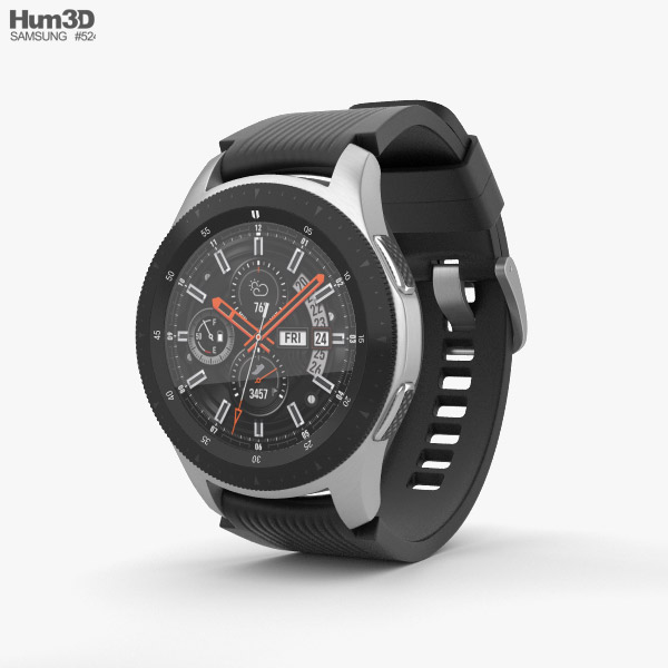 Samsung Galaxy Watch 46mm Onyx Black 3D модель
