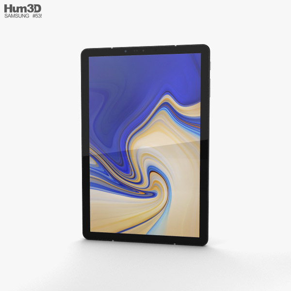 Samsung Galaxy Tab S4 10.5-inch Blanc Modèle 3D