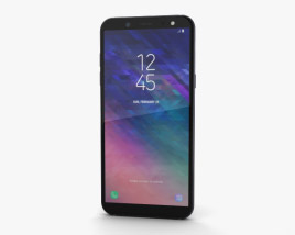 Samsung Galaxy A6 Black 3D model