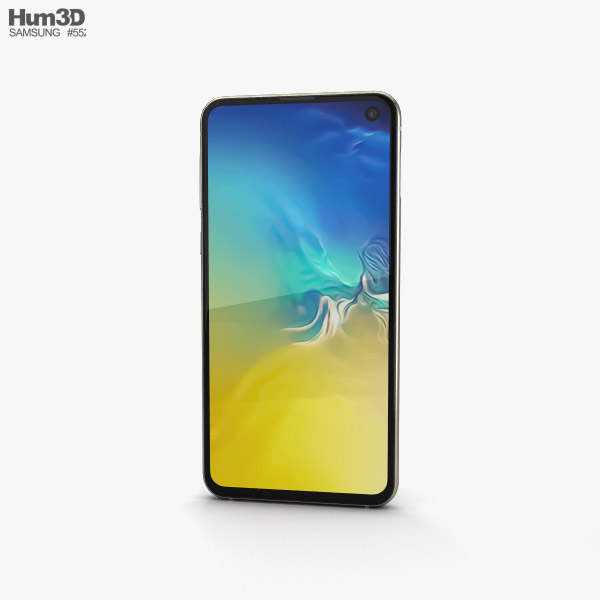 Samsung Galaxy S10e Canary Yellow 3D model