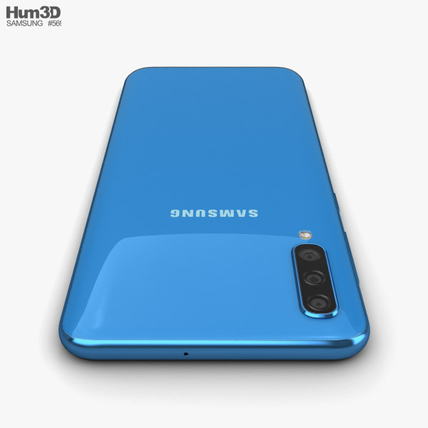 Samsung Galaxy A50 Blue Modelo 3D - Electrónica on Hum3D