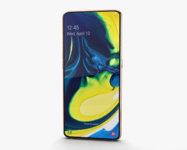 Samsung Galaxy A80 Angel Gold 3D model