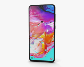 Samsung Galaxy A70 Black 3D model