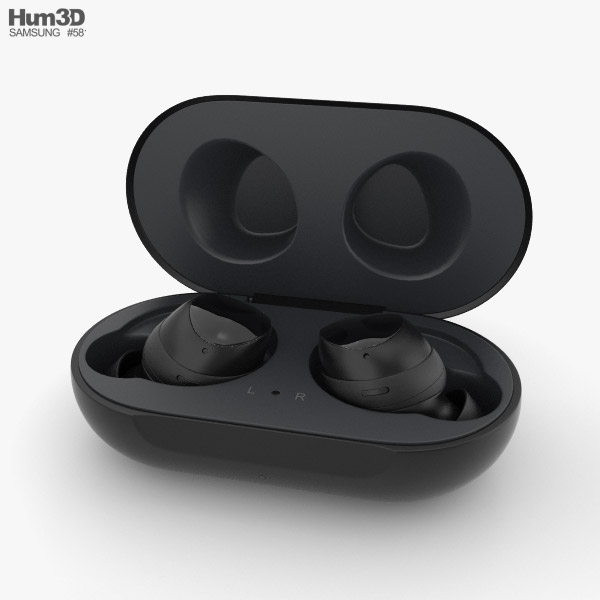Samsung Galaxy Buds Black 3D model