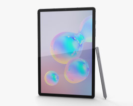 Samsung Galaxy Tab S6 Mountain Gray 3D model