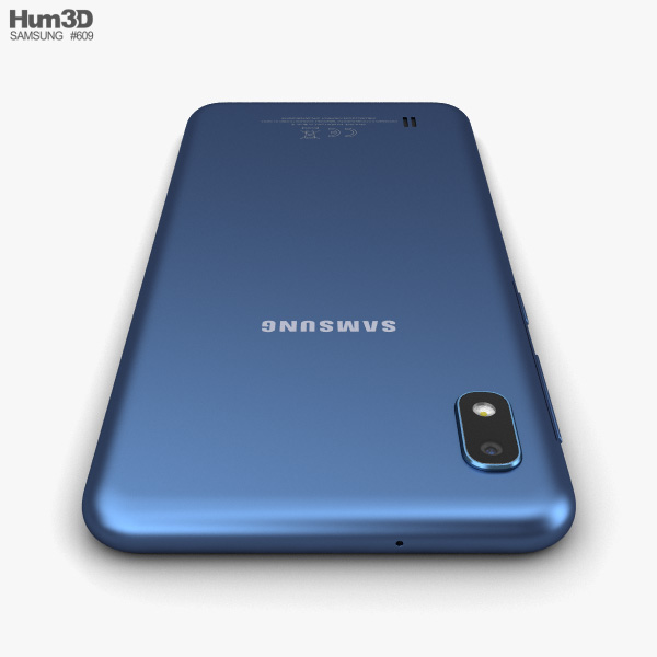 Samsung Galaxy A10 Blue Modelo 3D - Electrónica on Hum3D