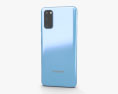 Samsung Galaxy S20 Cloud Blue Modelo 3d