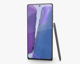 Samsung Galaxy Note20 Mystic Gray Modèle 3D