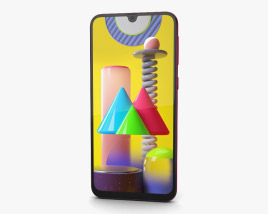 Samsung Galaxy M31 Red 3D model