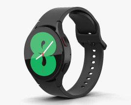 Samsung Galaxy Watch 4 Black Modelo 3D