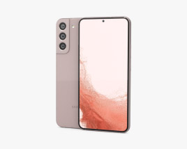 Samsung Galaxy S22 plus Pink Gold 3D model