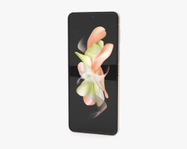 Samsung Galaxy Z Flip 4 Pink Gold 3D model
