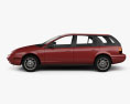 Saturn S-series SW 2002 3d model side view