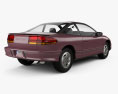 Saturn S-series SC2 1996 3D 모델  back view