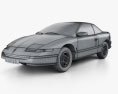 Saturn S-series SC2 1996 3Dモデル wire render