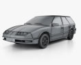 Saturn S-series SW2 1999 3Dモデル wire render