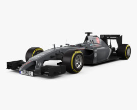 Sauber C33 2014 3D модель
