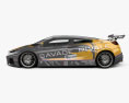 Savage Rivale GTR 2014 3d model side view