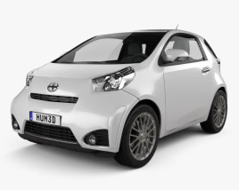 Scion iQ 2015 3D model