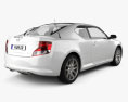 Scion tC 2015 Modelo 3D vista trasera