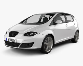 Seat Altea 2010 3D model