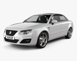 Seat Exeo セダン 2009 3Dモデル